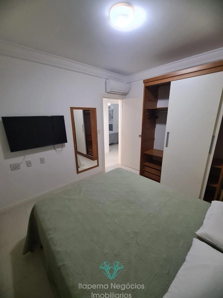 Apartamento mobiliado e equipado, frente ao mar, com 141m² e 2 vagas: 4ª foto da galeria de imagens do imóvel