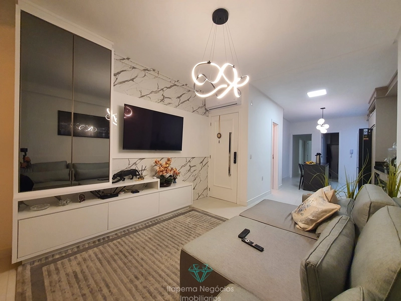 Apartamento mobiliado, 3 suítes, 2 vagas, sacada com churrasqueira: 3ª foto da galeria de imagens do imóvel