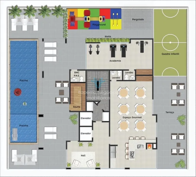 Apartamento com 3 Suítes 2 Vagas - Meia Praia: 3ª foto da galeria de imagens do imóvel