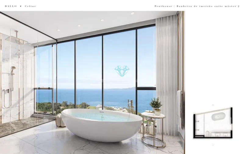apartamento de alto luxo e, com um cenário de beleza única, 04 Suítes.: 3ª foto da galeria de imagens do imóvel
