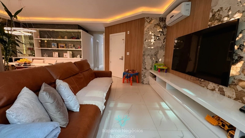 Apartamento Mobiliado com 03 Suítes - 03 Vagas de Garagem: 3ª foto da galeria de imagens do imóvel