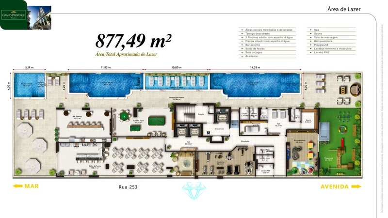 Apartamento de alto padrão na Meia Praia.: 5ª foto da galeria de imagens do imóvel