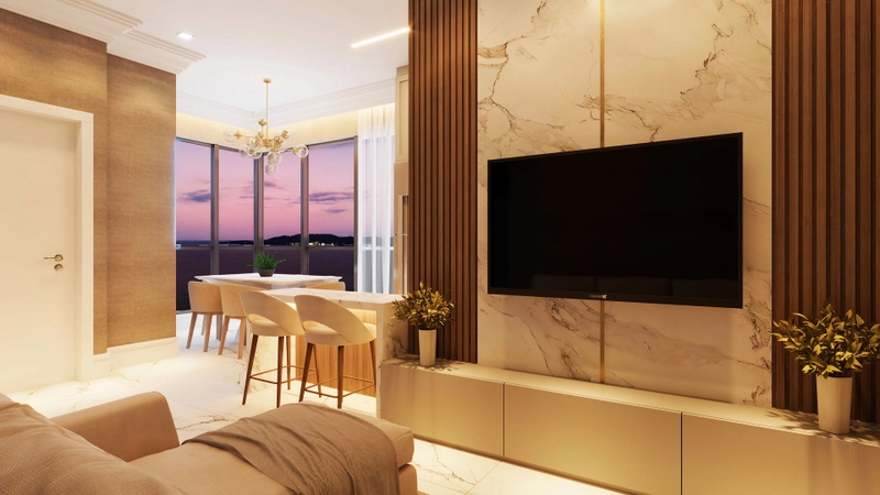Apartamento 1 Suíte 1 Vaga: 22ª foto da galeria de imagens do imóvel