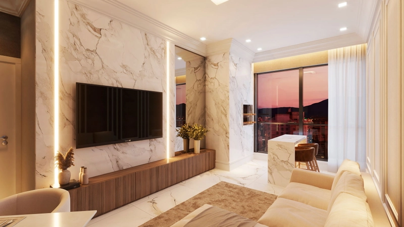 Apartamento 1 Suíte 1 Vaga: 23ª foto da galeria de imagens do imóvel