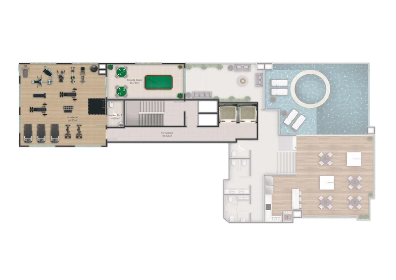 Apartamento 2 suítes 1 vagas - Morretes: 18ª foto da galeria de imagens do imóvel