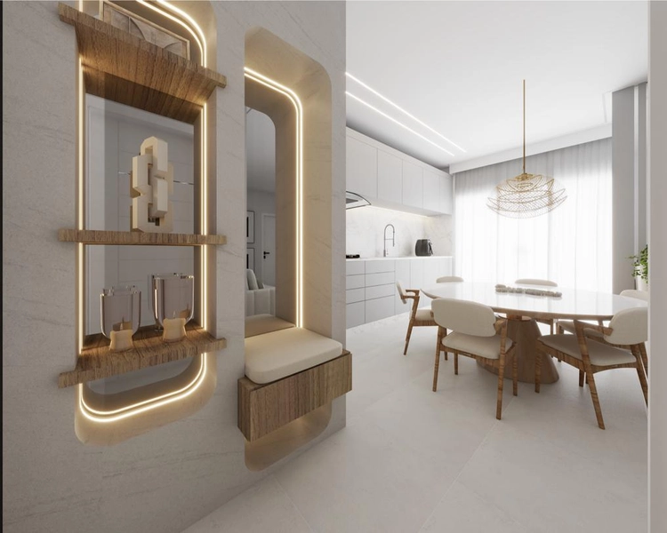 Apartamento 1 Suíte 1 Vaga - Morretes: 3ª foto da galeria de imagens do imóvel
