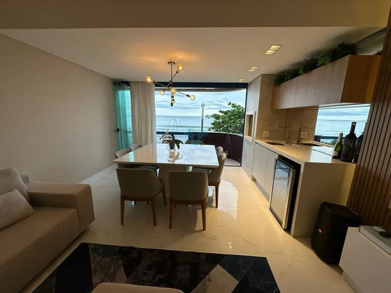 EXCELENTE APARTAMENTO FRENTE MAR - MEIA PRAIA: 5ª foto da galeria de imagens do imóvel