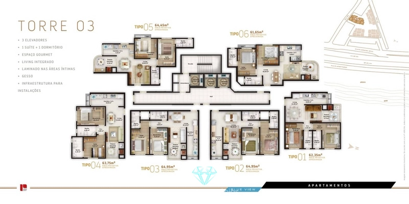 Apartamento 2 Dormitórios Sendo 1 Suíte - Morretes: 22ª foto da galeria de imagens do imóvel