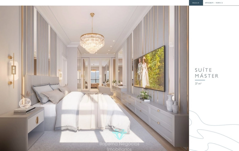 Elegância, tecnologia e conforto em cada detalhe do apartamento.: 37ª foto da galeria de imagens do imóvel