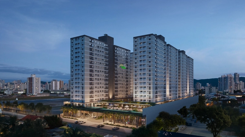 Apartamento 02 Dorm sendo 01 suíte no São João em Itajaí: 7ª foto da galeria de imagens do imóvel