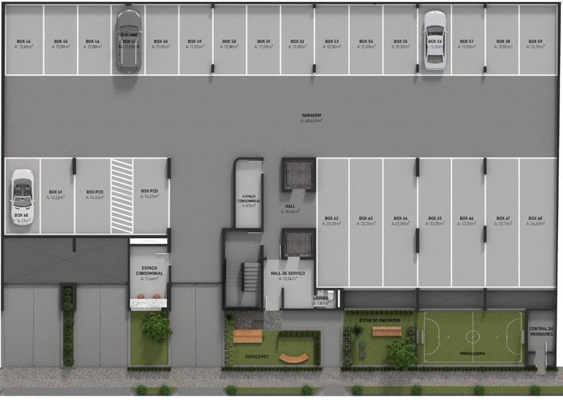 Residencial Flora no Panazzolo: 3ª foto da galeria de imagens do imóvel