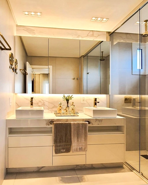 Apartamento finamente mobiliado com 3 suítes no Villagio: 12ª foto da galeria de imagens do imóvel