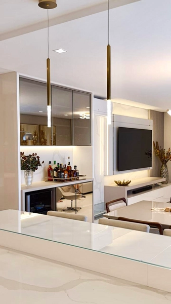 Apartamento finamente mobiliado com 3 suítes no Villagio: 3ª foto da galeria de imagens do imóvel