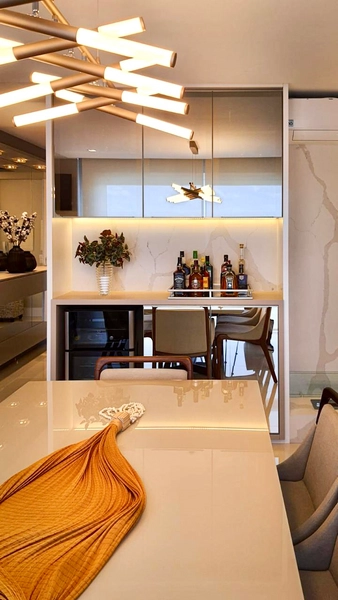 Apartamento finamente mobiliado com 3 suítes no Villagio: 2ª foto da galeria de imagens do imóvel