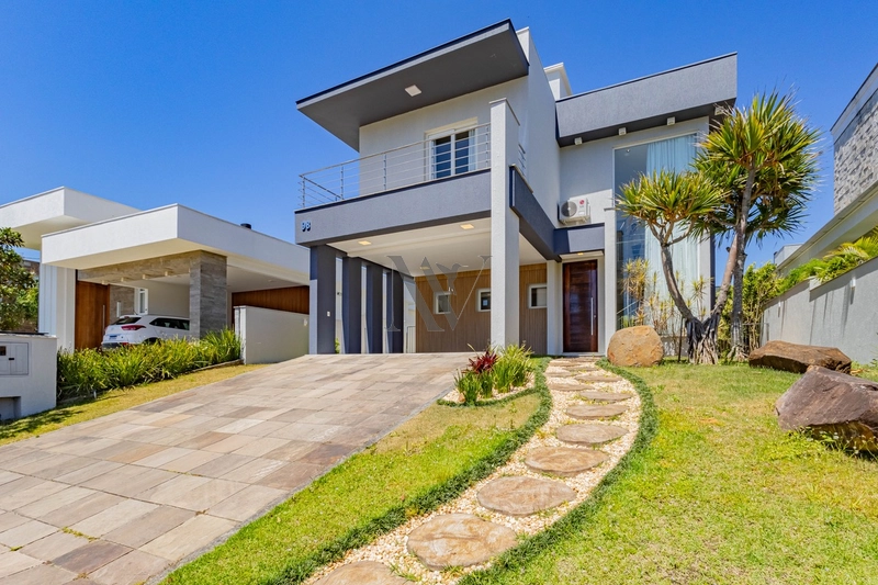 Casa Mobiliada Com 3 Dormitórios no Alphaville Gravataí