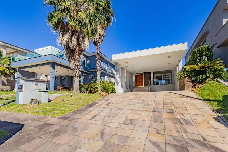 Casa Mobiliada 3 Dormitórios À Venda no Condomínio Alphaville Gravataí: 4ª foto da galeria de imagens do imóvel