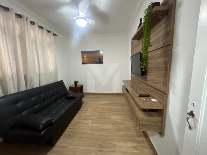 APARTAMENTO 1 DORMITÓRIO PORTEIRA FECHADA NA Vila Tupi – Praia Grande: 2ª foto da galeria de imagens do imóvel