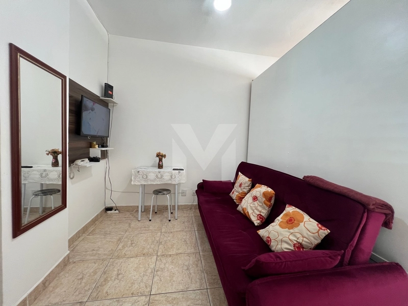 STUDIO EM PRAIA GRANDE COM VISTA MAR: 2ª foto da galeria de imagens do imóvel