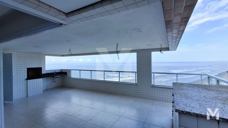 Cobertura Duplex 4 dormitórios Frente ao Mar no Caiçara Praia Grande: 8ª foto da galeria de imagens do imóvel