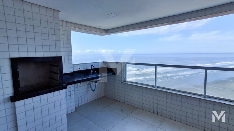 Cobertura Duplex 4 dormitórios Frente ao Mar no Caiçara Praia Grande: 4ª foto da galeria de imagens do imóvel