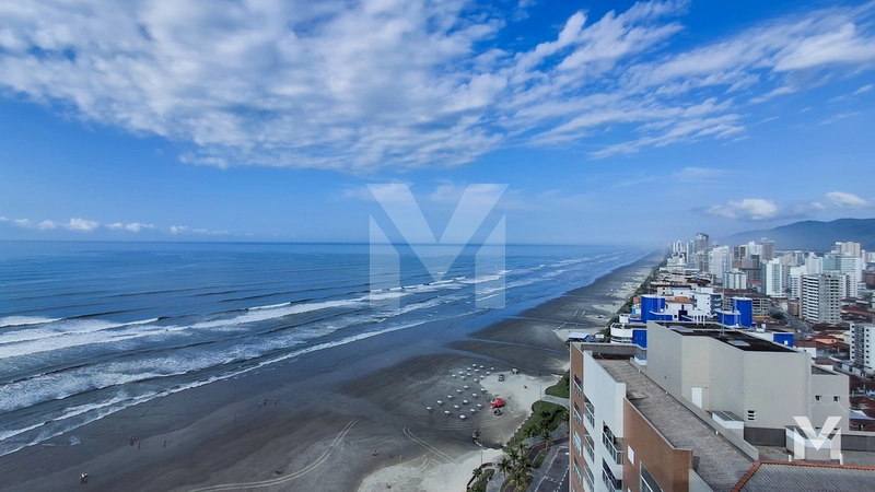 Cobertura Duplex 4 dormitórios Frente ao Mar no Caiçara Praia Grande: 2ª foto da galeria de imagens do imóvel