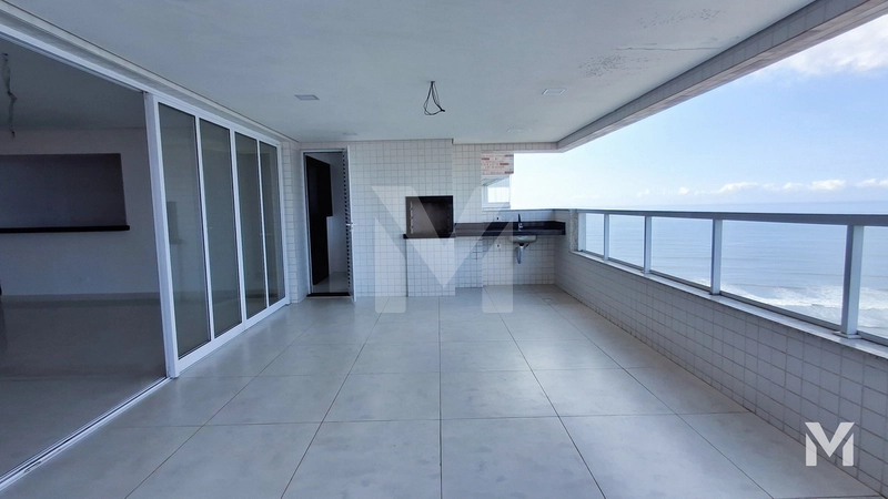 Cobertura Duplex 4 dormitórios Frente ao Mar no Caiçara Praia Grande: 3ª foto da galeria de imagens do imóvel
