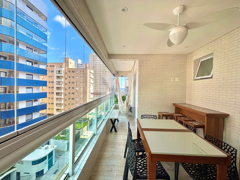 Há 200m Do Mar, Mobiliado, 2 Suítes na melhor região, Canto do Forte: 6ª foto da galeria de imagens do imóvel