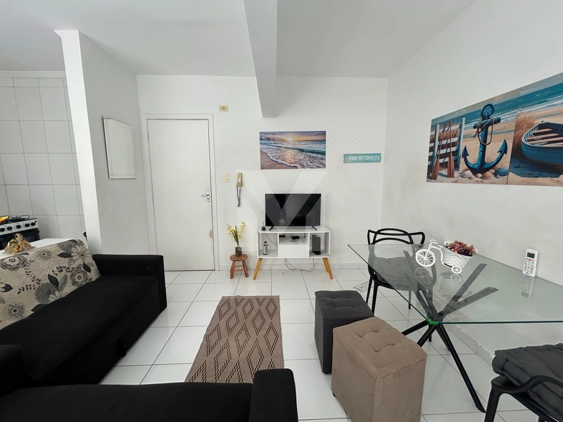 Kitnet localizada no bairro Tupi, em Praia Grande