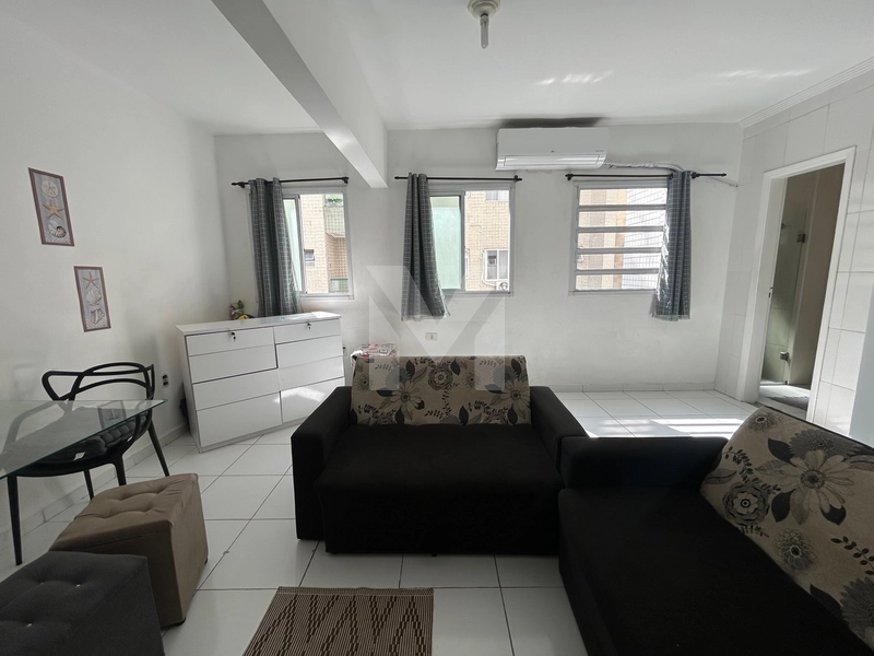 Kitnet localizada no bairro Tupi, em Praia Grande: 2ª foto da galeria de imagens do imóvel