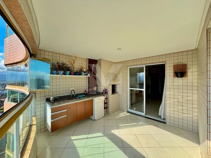 Vista livre e definitiva, 3 Dorm(1suíte) há 300m da Praia - Aviação: 4ª foto da galeria de imagens do imóvel