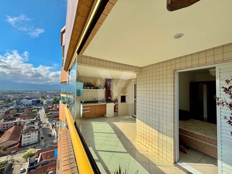 Vista livre e definitiva, 3 Dorm(1suíte) há 300m da Praia - Aviação: 3ª foto da galeria de imagens do imóvel