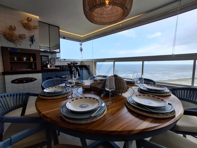 Lindo apartamento 3 dormitórios frente mar mobiliado no Caiçara: 13ª foto da galeria de imagens do imóvel