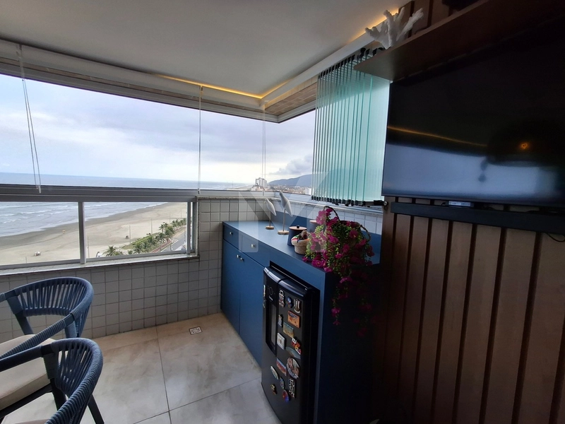 Lindo apartamento 3 dormitórios frente mar mobiliado no Caiçara: 10ª foto da galeria de imagens do imóvel