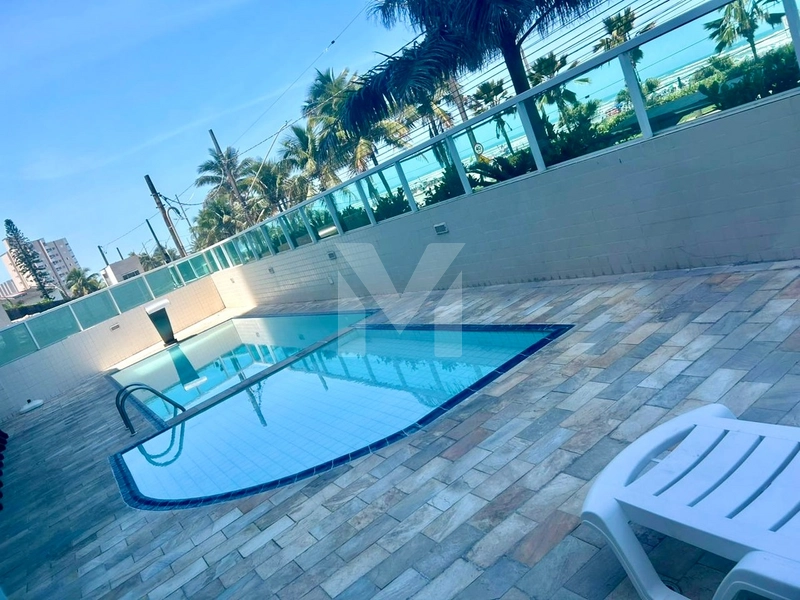 Frente MAR total, 1 Dorm. varanda gourmet próximo ao futuro Shopping: 12ª foto da galeria de imagens do imóvel