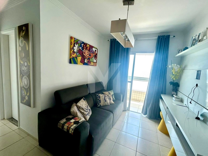 Frente MAR total, 1 Dorm. varanda gourmet próximo ao futuro Shopping: 4ª foto da galeria de imagens do imóvel