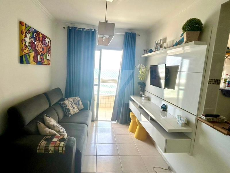 Frente MAR total, 1 Dorm. varanda gourmet próximo ao futuro Shopping: 3ª foto da galeria de imagens do imóvel