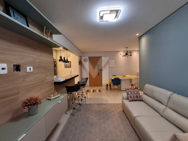 Apartamento 3 dormitórios com vista mar mobiliado no Caiçara: 11ª foto da galeria de imagens do imóvel