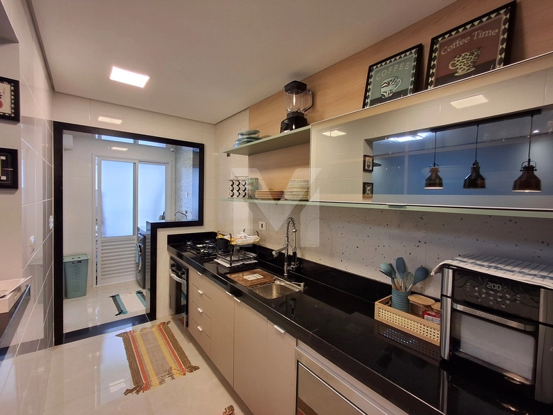 Apartamento 3 dormitórios com vista mar mobiliado no Caiçara: 22ª foto da galeria de imagens do imóvel