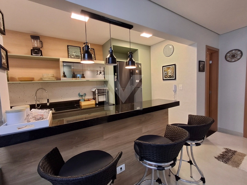 Apartamento 3 dormitórios com vista mar mobiliado no Caiçara: 14ª foto da galeria de imagens do imóvel