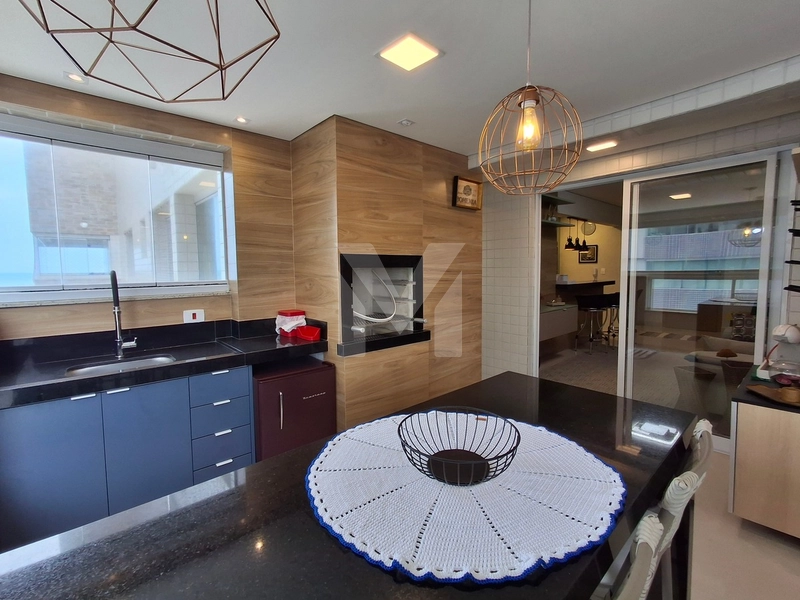 Apartamento 3 dormitórios com vista mar mobiliado no Caiçara: 6ª foto da galeria de imagens do imóvel