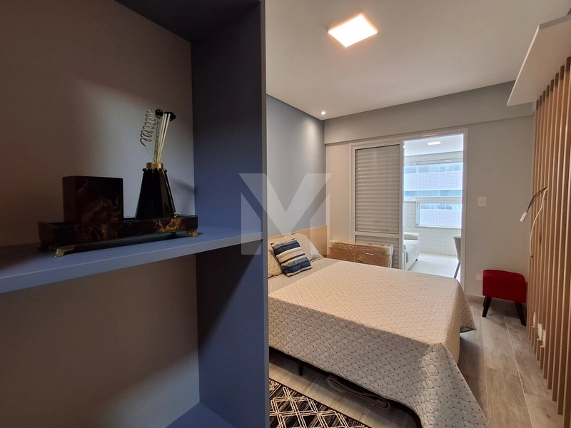 Apartamento 3 dormitórios com vista mar mobiliado no Caiçara: 50ª foto da galeria de imagens do imóvel