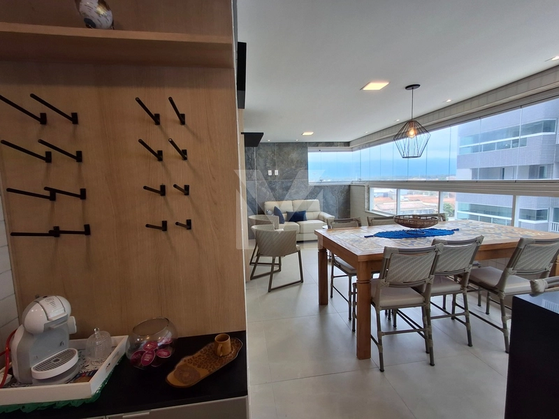 Apartamento 3 dormitórios com vista mar mobiliado no Caiçara: 9ª foto da galeria de imagens do imóvel