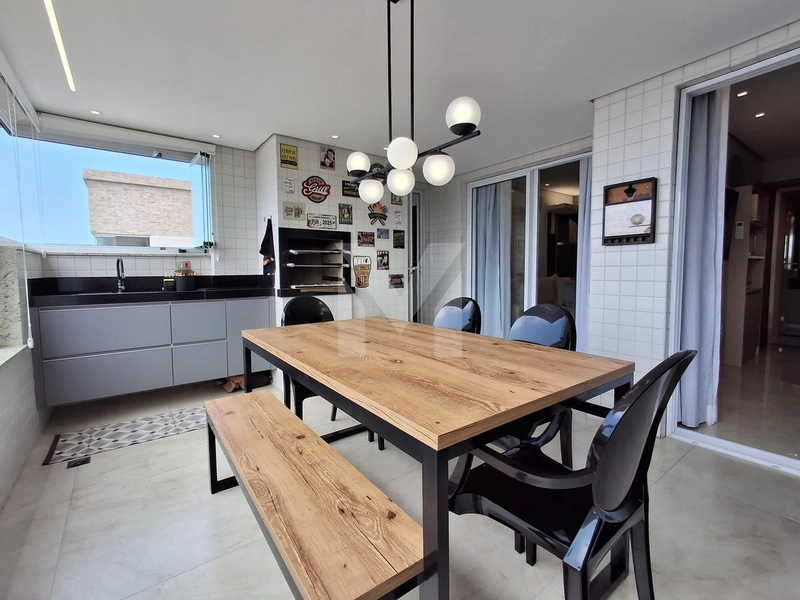 Lindo apartamento 2 dormitórios vista mar porteira fechada no Caiçara: 8ª foto da galeria de imagens do imóvel