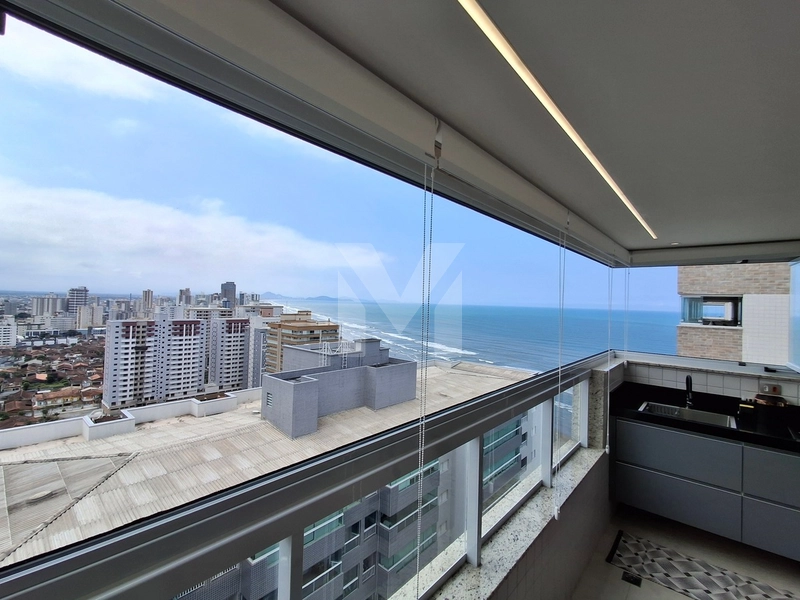 Lindo apartamento 2 dormitórios vista mar porteira fechada no Caiçara: 3ª foto da galeria de imagens do imóvel