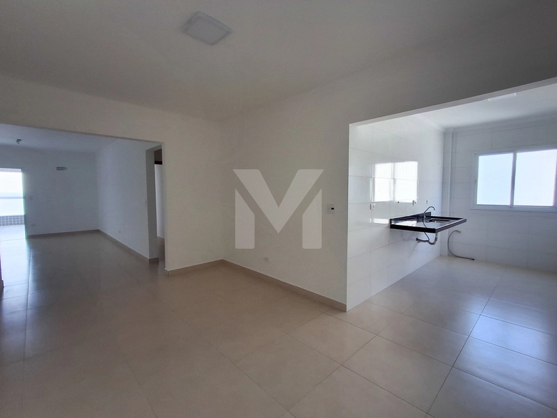 Apartamento frente para o mar com 3 dormitórios na Vila Caiçara: 10ª foto da galeria de imagens do imóvel