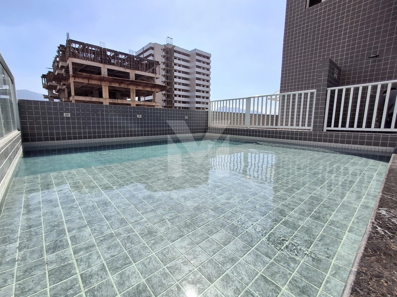 Apartamento frente para o mar com 3 dormitórios na Vila Caiçara: 25ª foto da galeria de imagens do imóvel