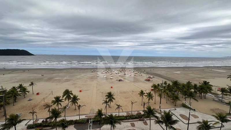 Apartamento Frente Mar no Canto do Forte – Praia Grande: 1ª foto da galeria de imagens do imóvel