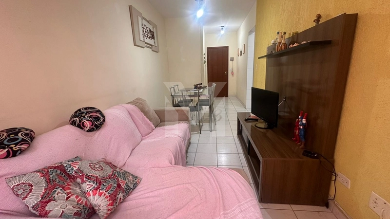 Apartamento de 50m² no Canto do Forte: 2ª foto da galeria de imagens do imóvel
