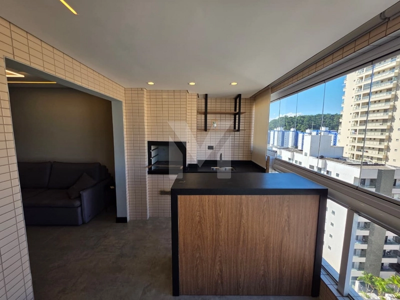 Apartamento porteira fechada, com 82m² no Canto do Forte: 12ª foto da galeria de imagens do imóvel