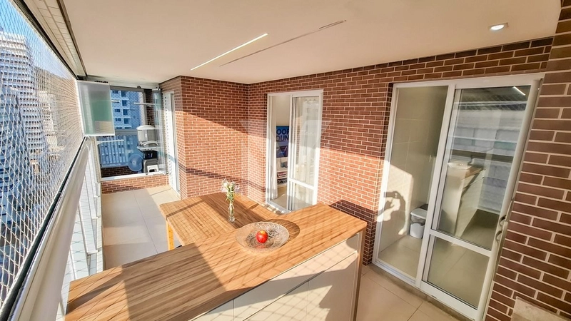 Pronto pra morar no Canto do Forte: 15ª foto da galeria de imagens do imóvel